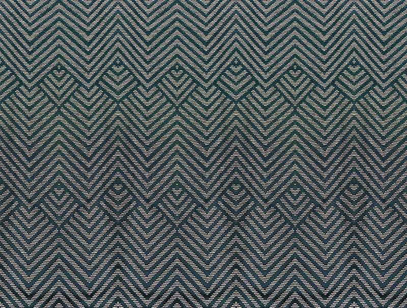 Diamond-jacquard-fabric-peacock-blue ready made curtain